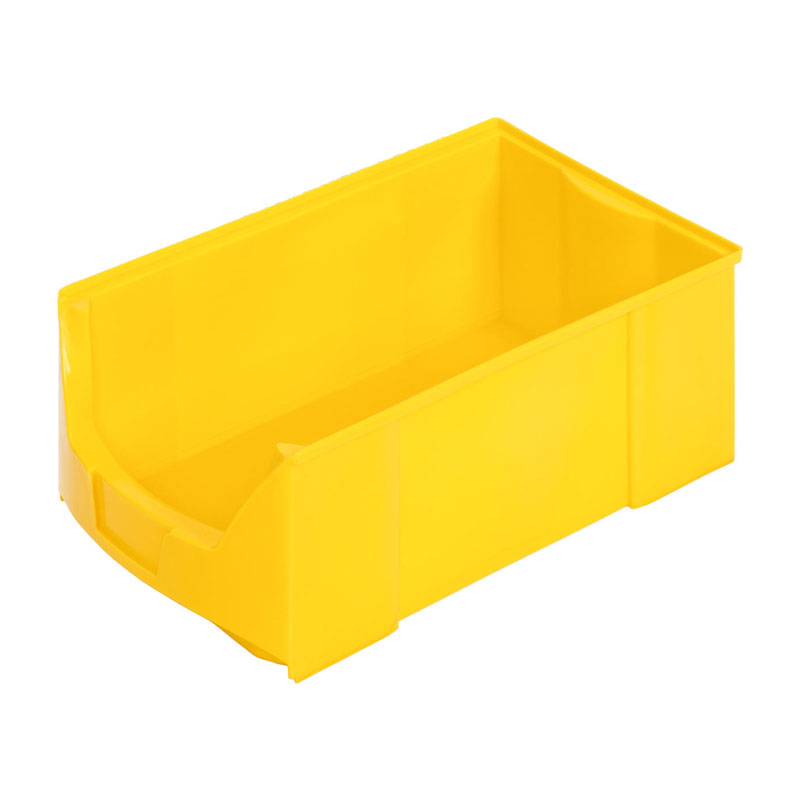 Sichtlagerkasten Futura 2 | gelb | L 510 x B 312 x H 201 mm