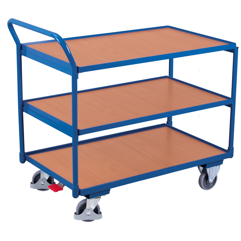 Tischwagen Etagenwagen Transportwagen | 250 kg | H 1010 x T 525 x B 975 mm | 3 Ebenen