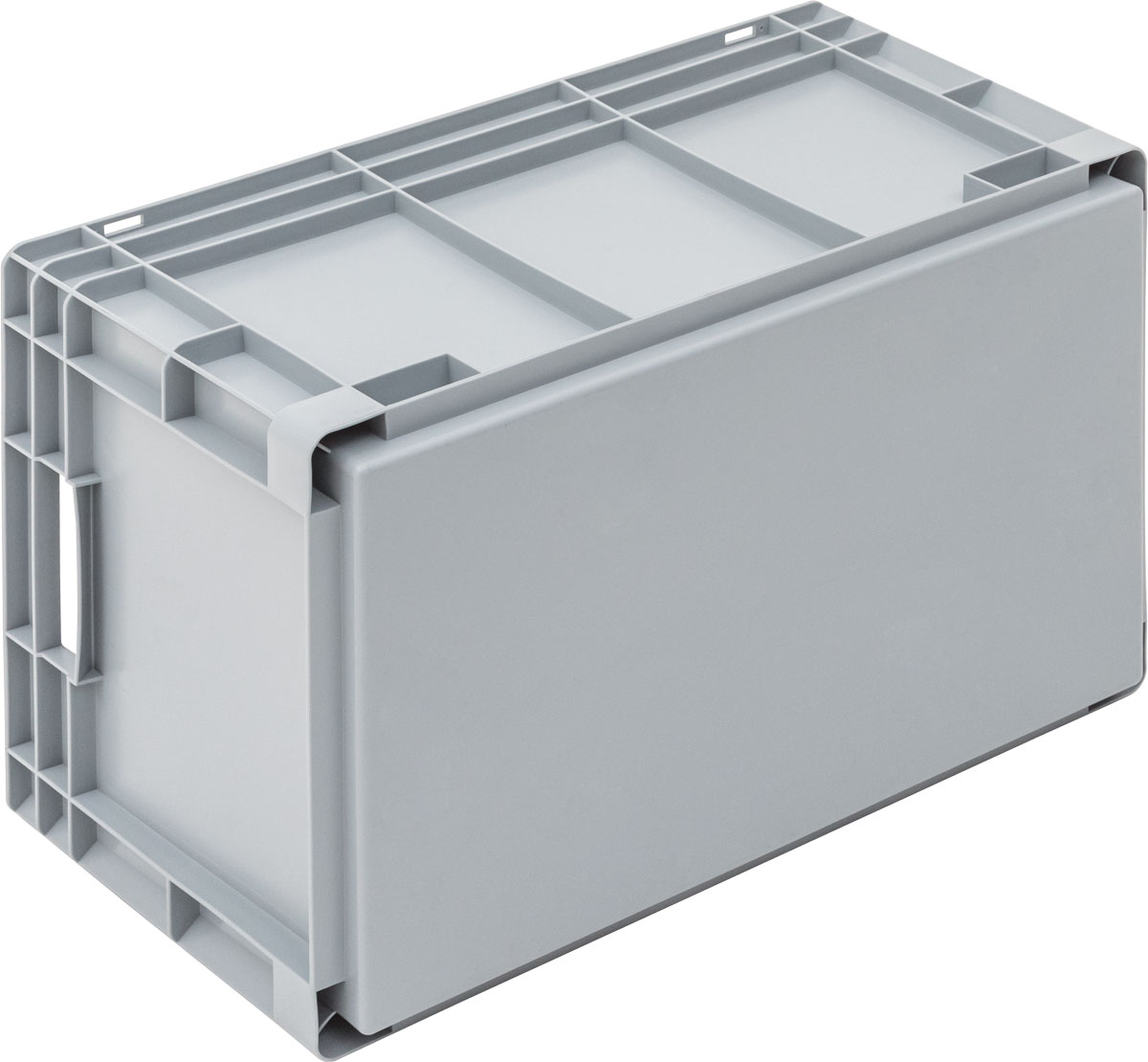 Eurobehälter NEWBOX | 600x400x320 mm | Boden + Seitenwände geschlossen