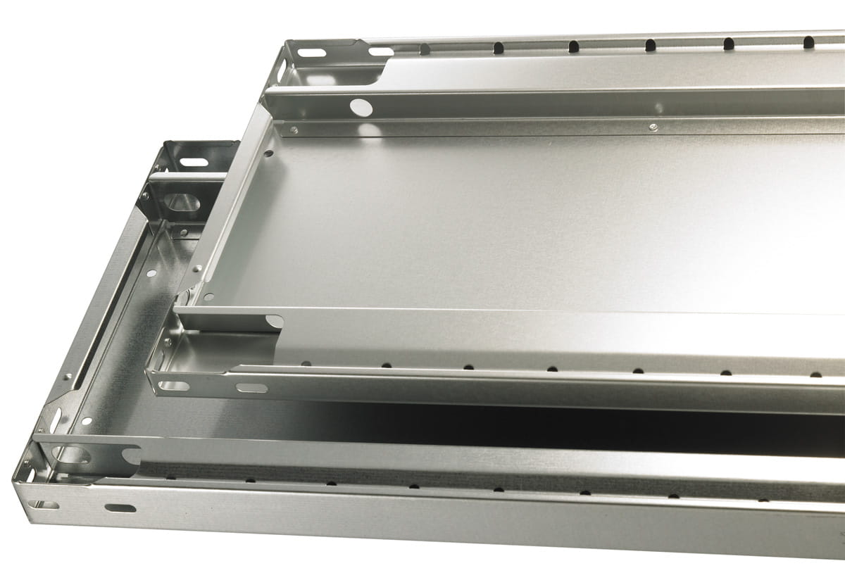 Fachboden SCHULTE | L 750 x T 500 mm | Fachlast 150 kg | verzinkt