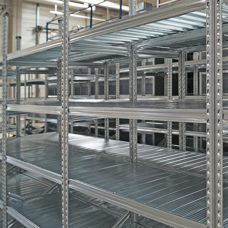 Fachbodenregal Stecksystem | Anbauregal | H 2500 x T 800 x L 1350 mm | 5 Fachböden | Fachlast 160 kg