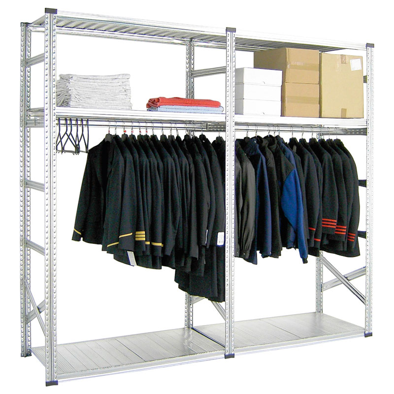 Kleiderstange/Durchschubssicherung | oval | 1650 mm | 60 kg Tragkraft | für System SUPER