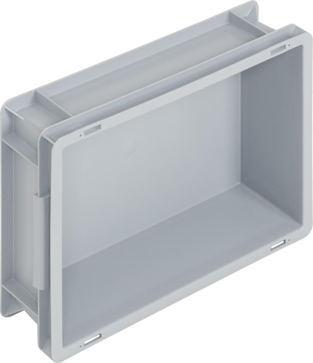 Eurobehälter NEWBOX | 400x300x120 mm | Boden + Seitenwände geschlossen
