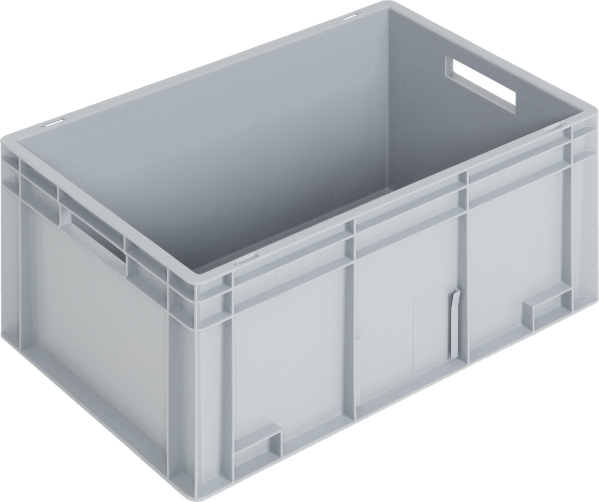 Eurobehälter NEWBOX | 600x400x280 mm | Boden + Seitenwände geschlossen