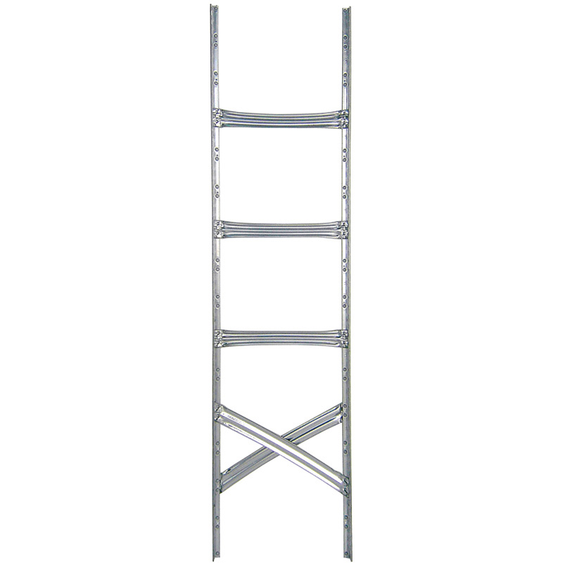 Regal Rahmen S1 | H 2500 x T 500 mm | Traglast 1500 kg | für Fachbodenregale SUPER 1