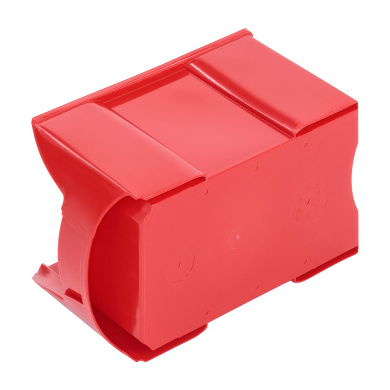 Sichtlagerkasten Futura 3 | rot | L 360 x B 210 x H 201 mm