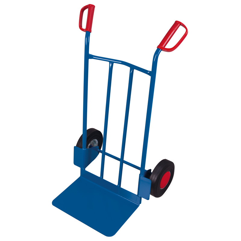 Sackkarre Stahlrohrkarre | 250 kg | H 1110 x T 600 x B 690 mm | Vollgummibereifung
