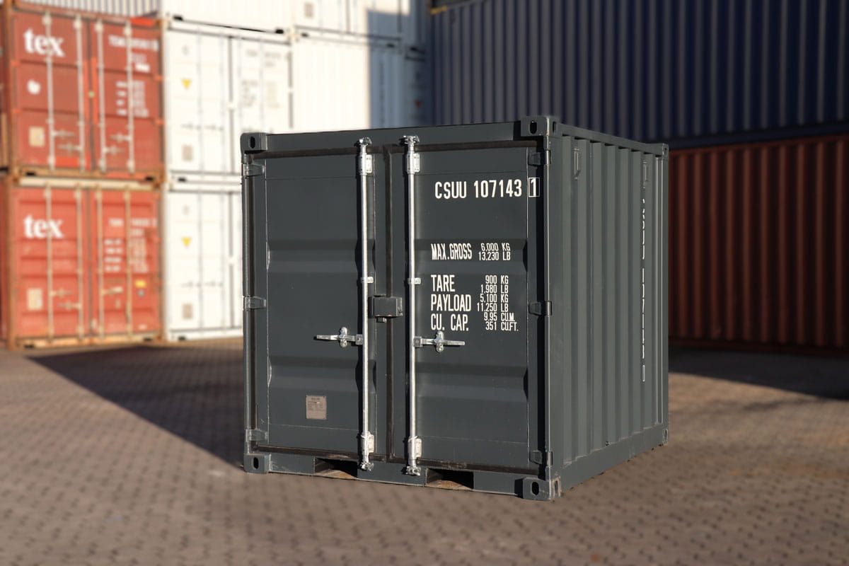 Seecontainer 8 Fuß | neu | H 2260 x B 2200 x L 2438 mm
