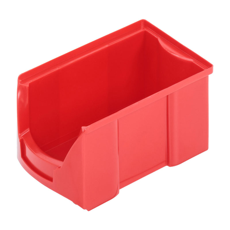 Sichtlagerkasten Futura 4 | rot | L 229 x B 148 x H 122 mm