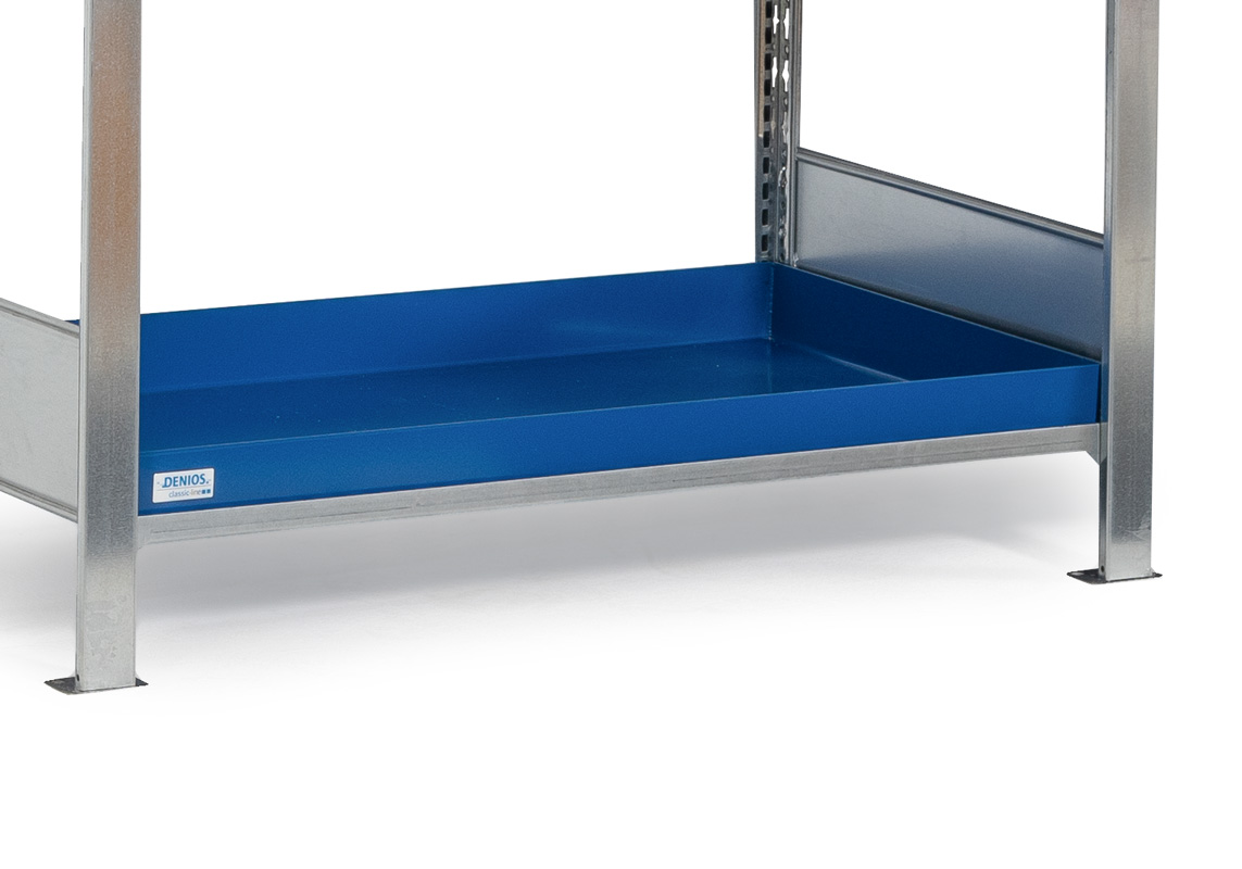 Lagerwannenebene für Wannenregal | H 65 x T 600 x L 1000 mm