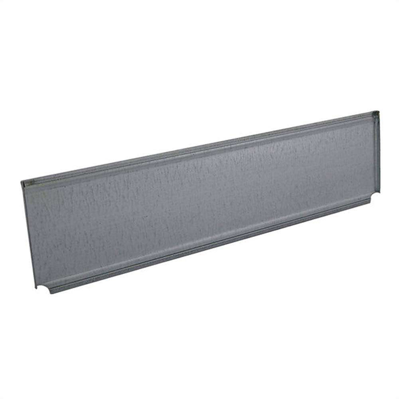 Wannentrennblech | L 500 x H 100 mm | gerade | für Regalsystem SUPER 1/2/3