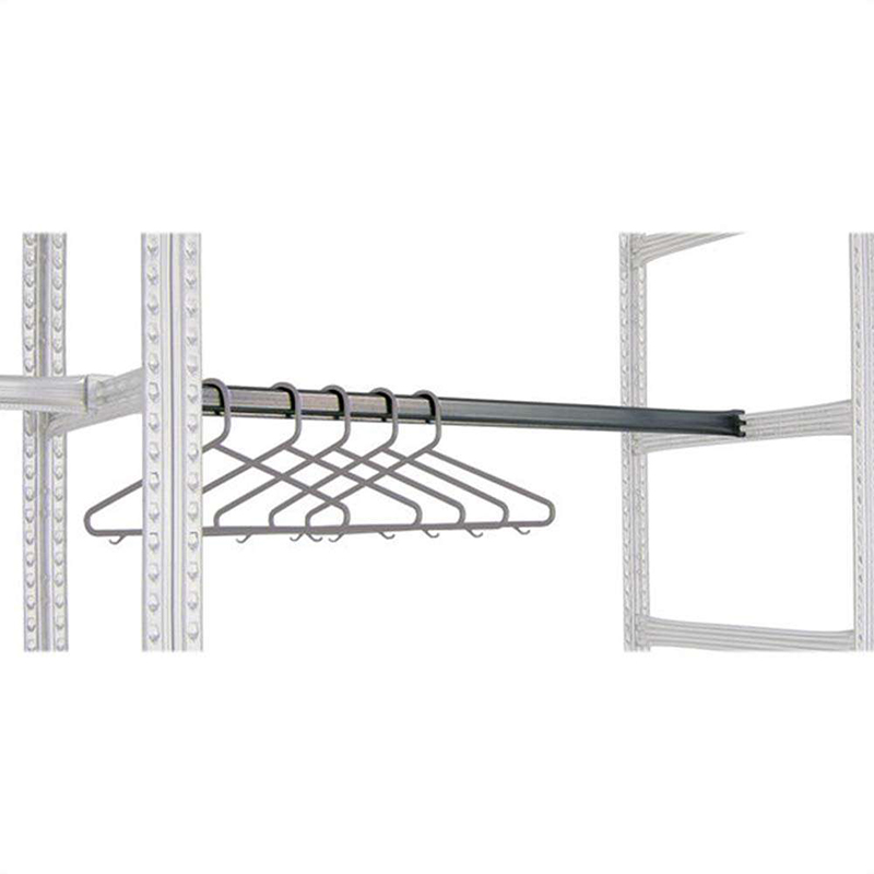 Kleiderstange/Durchschubssicherung | oval 1200 mm |  98 kg Tragkraft | für System SUPER