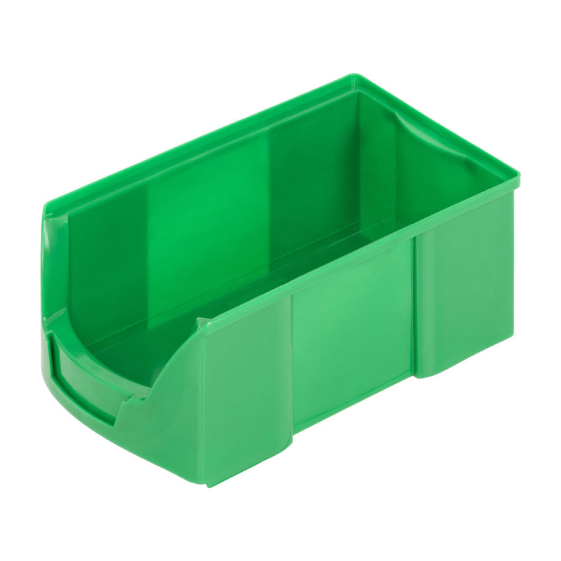 Sichtlagerkasten Futura 3z | grün | L 360 x B 210 x H 147 mm