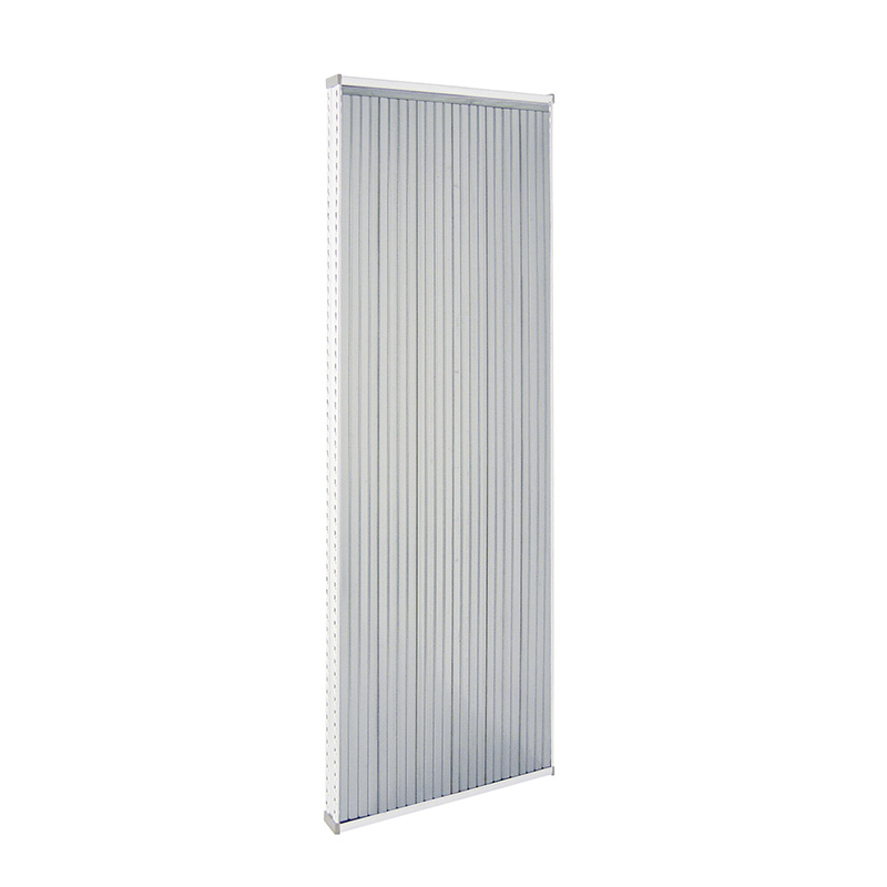 Stirn-/Rückwandpaneel | H 2200 x B 200 mm | glatt | verzinkt | für Fachbodenregal SUPER 1/2/3