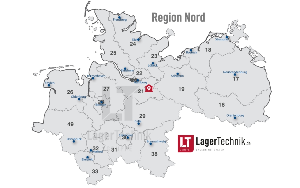 PLZ Norden Lagertechnik.de